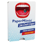 Paper mints cool caps sans sucre 24 unités Paper mints cool caps sans sucre 24 unités