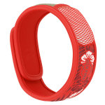 Parakito graphic bracelet anti - moustiques hawai rouge + 2 pastilles