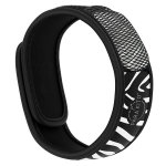 Parakito graphic bracelet anti - moustiques zebra + 2 pastilles