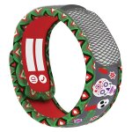 Parakito teens bracelet anti - moustiques dark roses + 2 pastilles