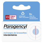 Parogencyl recharge de brossettes interdentaires xs 6 units