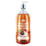 Les petits bains de provence savon liquide 1l chataigne