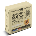 Les petits bains de provence les petits soins savon au lait d'anesse bio nectar d'abricot 100g