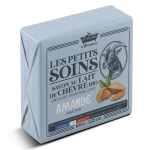 Les petits bains de provence les petits soins savon au lait de ch�vre bio amande 100g