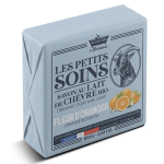 Les petits bains de provence les petits soins savon au lait de ch�vre bio fleur d'oranger 100g
