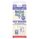 Le petit marseillais pur savon liquide à l'huile de lavande maxi recharge 750ml Le petit marseillais pur savon liquide à l'huile de lavande maxi recharge 750ml