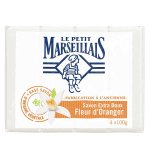 Le petit marseillais savon extra doux fleur d'oranger lot de 4 x 100g