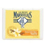 Le petit marseillais savon extra doux vanille lot de 4 x 100g