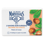 Le petit marseillais savon soin surgras beurre de karit lot de 2 x 100g