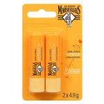Le petit marseillais soin lvres nutrition karit, amande douce et argan lot de 2 x 4, 9g