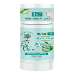 Le petit olivier masque visage stick 3 en 1 - aloe vera & th� vert - 50g