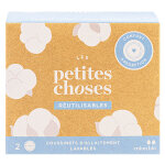 Les petites choses coussinets d'allaitement lavables coton bio 2 units