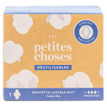 Les petites choses serviette lavable nuit coton bio