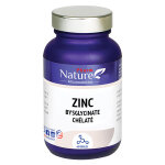 Pharm nature micronutrition zinc bisglycinate chélaté 60 gélules Pharm nature micronutrition zinc bisglycinate chélaté 60 gélules