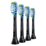 Philips sonicare premium plaque defence ttes de brosses noires 4 units hx9044 / 33