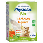 Physiolac bio crales aux lgumes + 4m 200g