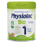 Physiolac bio lait 1er âge 800g Physiolac bio lait 1er âge 800g