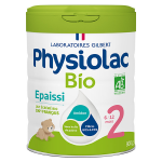 Physiolac bio lait 2ème âge formule epaissie 800g Physiolac bio lait 2ème âge formule epaissie 800g