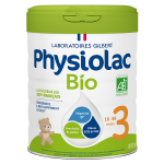 Physiolac bio lait croissance 3ème Âge 800g Physiolac bio lait croissance 3ème Âge 800g