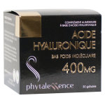 Phytalessence acide hyaluronique 400mg 30 gélules Phytalessence acide hyaluronique 400mg 30 gélules