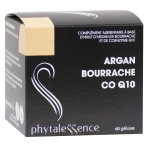 Phytalessence argan bourrache q10 60 glules