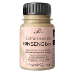 Phytalessence pure extrait sec de ginseng bio 60 glules