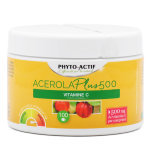 Phyto - actif acérola plus 500 100 comprimés Phyto - actif acérola plus 500 100 comprimés