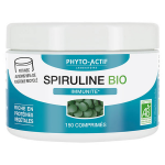 Phyto actif spiruline bio 150 comprimés Phyto actif spiruline bio 150 comprimés