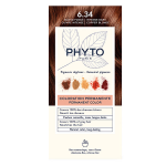 Phyto coloration 6. 34 blond cuivr kit coloration permanente 110ml