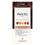 Phyto coloration 6. 66 chatain clair cerise intense - kit coloration permanente