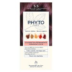 Phyto coloration permanente n5. 5 chtain clair acajou