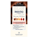 Phyto phytocolor coloration permanente n�5. 35 ch�tain clair chocolat