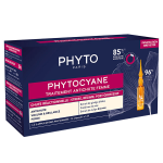 Phyto phytocyane traitement antichute femme chute r�actionnelle 12 ampoules