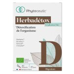 Phytoceutic bio herbadetox 12 plantes actives 20 ampoules x 10ml