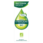 Phytosun arms huile essentielle citron jaune bio 10ml