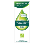 Phytosun arms huile essentielle thym  feuilles sarriette bio 10ml