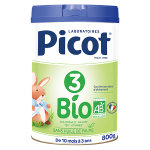 Picot bio lait croissance 3me ge 800g
