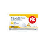 Pikdare pic indolor insupen aiguille high flow 4mm 33g 100 units