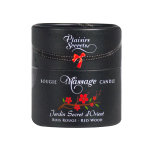 Plaisirs secrets bougie de massage bois rouge 80ml