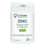 D. plantes zinc bisglycinate & pidolate 60 gélules D. plantes zinc bisglycinate & pidolate 60 gélules
