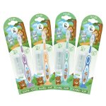 Plic brosse � dents enfant 3?5 ans gratte - langue et sablier coloris al�atoire