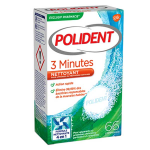 Polident comprimés nettoyants 3 minutes 66 comprimés Polident comprimés nettoyants 3 minutes 66 comprimés