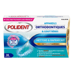 Polident nettoyant orthodontique 36 comprim�s