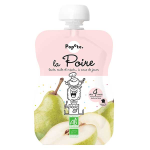 Popote les fruits gourde poire + 4mois bio 120g Popote les fruits gourde poire + 4mois bio 120g