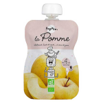 Popote les fruits gourde pomme + 4mois bio 120g Popote les fruits gourde pomme + 4mois bio 120g