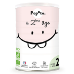 Popote lait infantile 2�me �ge bio 400g