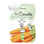 Popote les lgumes gourde pure carotte + 4mois bio 120g