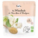 Popote les moulinés chou - fleur boulgour + 8mois bio 180g Popote les moulinés chou - fleur boulgour + 8mois bio 180g