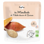 Popote les moulinés patate douce quinoa + 8mois bio 180g Popote les moulinés patate douce quinoa + 8mois bio 180g