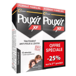 Pouxit extra fort lotion traitement anti - poux et lentes du cuir chevelu lot 2x200 ml